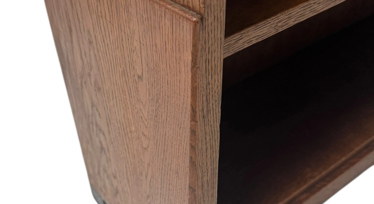 Art Deco Amsterdamse School Open Bookcase by Willem Penaat for Metz & Co., 1920s